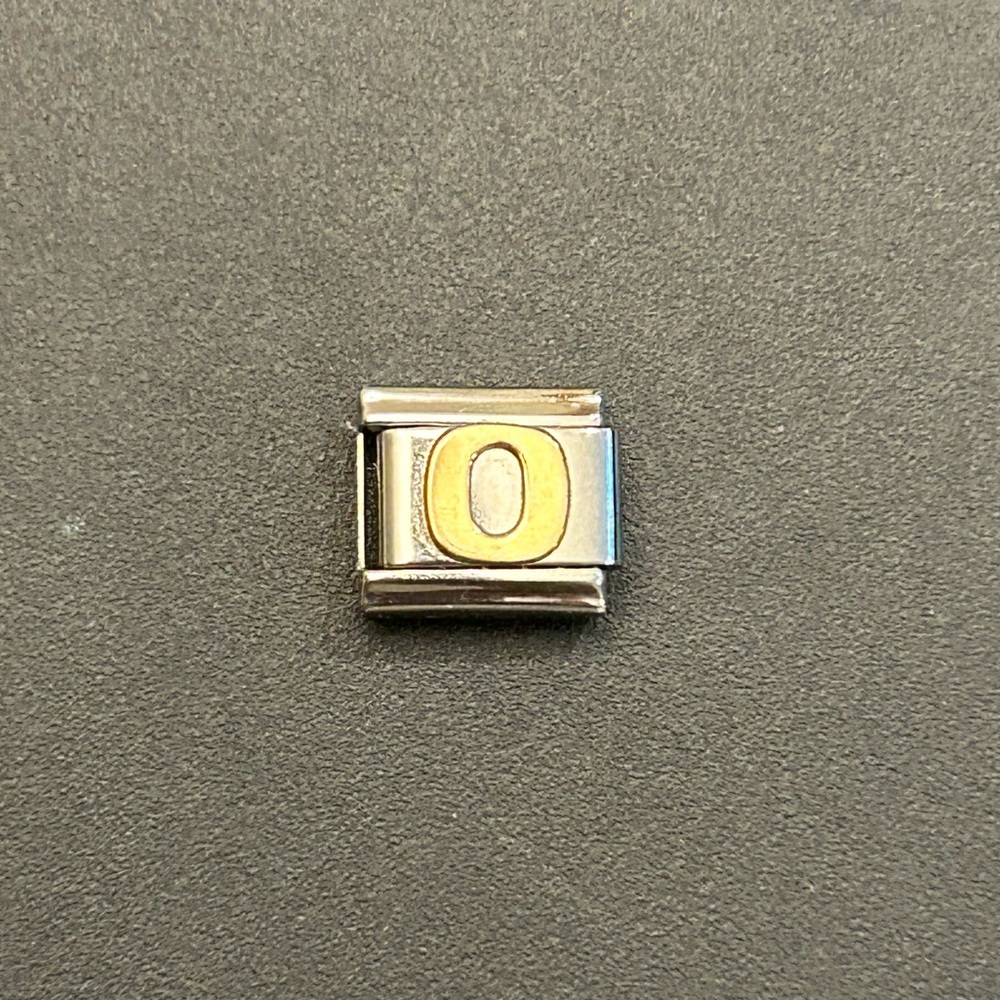 Letter O charm
